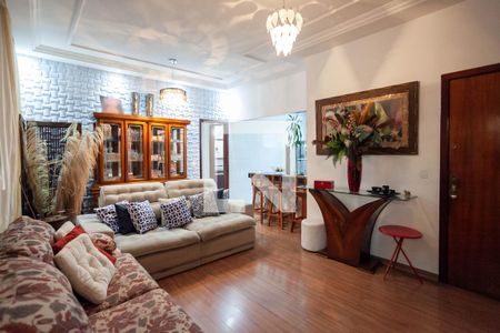 sala  de apartamento à venda com 3 quartos, 80m² em Santa Amélia, Belo Horizonte