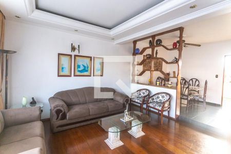 Sala de estar de casa à venda com 3 quartos, 340m² em Jardim das Americas, São Bernardo do Campo