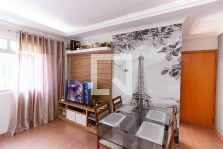 Sala de apartamento à venda com 2 quartos, 75m² em Manacás, Belo Horizonte
