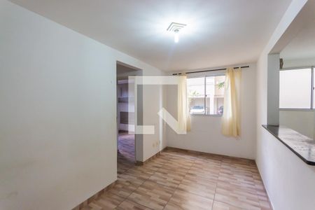 Sala  de apartamento para alugar com 2 quartos, 45m² em Vila Homero Thon, Santo André