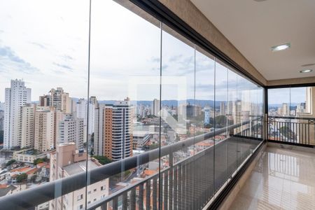 Varanda da Sala de apartamento à venda com 4 quartos, 170m² em Santana, São Paulo