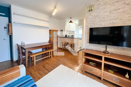 Sala de apartamento para alugar com 2 quartos, 65m² em Vila Olímpia, São Paulo