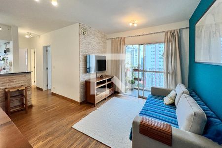 Sala de apartamento para alugar com 2 quartos, 65m² em Vila Olímpia, São Paulo