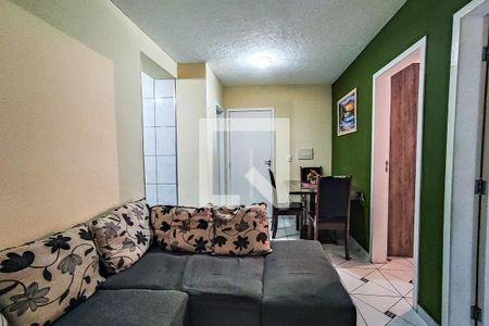 Sala de apartamento à venda com 2 quartos, 45m² em Parque Marabá, Taboão da Serra