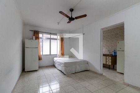 Sala/quarto de kitnet/studio para alugar com 1 quarto, 42m² em Canto do Forte, Praia Grande