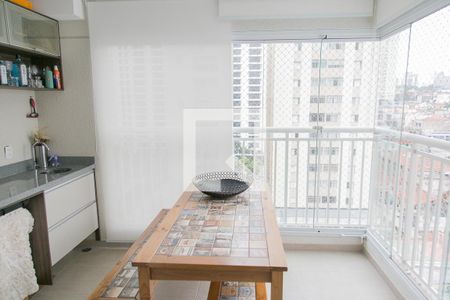 Varanda da Sala de apartamento à venda com 3 quartos, 80m² em Alto da Mooca, São Paulo