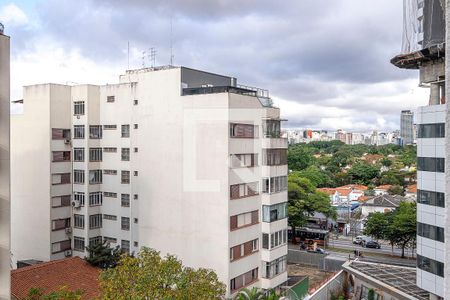 Sala - Varanda Vista de apartamento à venda com 2 quartos, 68m² em Pinheiros, São Paulo