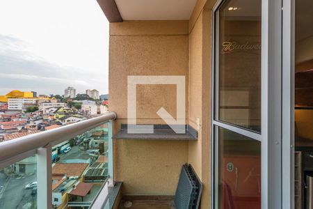 Varanda da Sala de apartamento para alugar com 2 quartos, 55m² em Vila Barros, Barueri