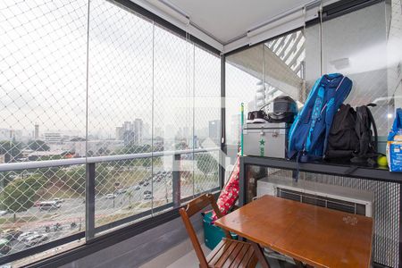 Varanda da Sala de apartamento para alugar com 2 quartos, 60m² em Jardim das Perdizes, São Paulo