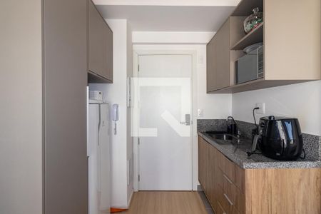 Studio à venda com 27m², 1 quarto e sem vagaCozinha
