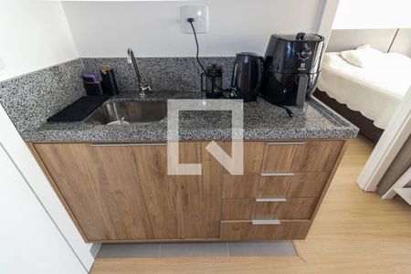 Studio à venda com 27m², 1 quarto e sem vagaCozinha