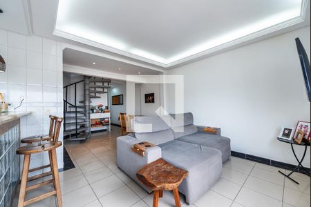 Sala de apartamento para alugar com 2 quartos, 111m² em Estuário, Santos