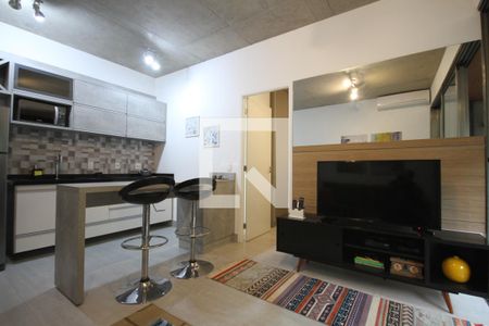 Apartamento para alugar com 44m², 1 quarto e 1 vagaSala