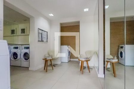 Studio para alugar com 37m², 1 quarto e 1 vagaLavanderia