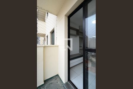 Varanda da Sala de apartamento para alugar com 1 quarto, 34m² em Vila Monte Alegre, São Paulo