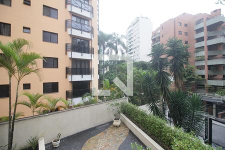 Apartamento à venda com 58m², 1 quarto e 2 vagasVista da varanda