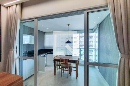 Sacada de apartamento para alugar com 1 quarto, 40m² em Paraíso, São Paulo