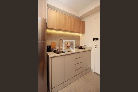 Studio à venda com 25m², 0 quarto e sem vagaCozinha