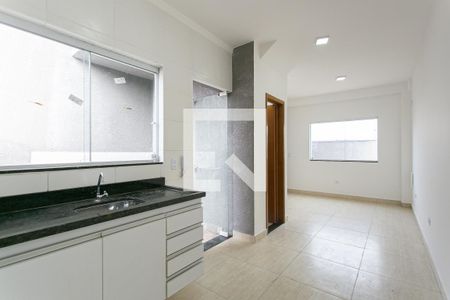 Sala e Cozinha de casa para alugar com 2 quartos, 52m² em Penha de França, São Paulo