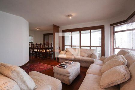 Sala  de Apartamento com 4 quartos, 190m² Itaim Bibi