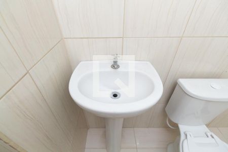 Apartamento para alugar com 40m², 1 quarto e 1 vagaDetalhe do banheiro