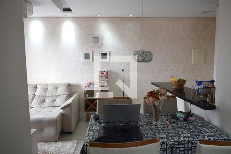 Sala de apartamento à venda com 2 quartos, 55m² em Vila Tupi, Várzea Paulista