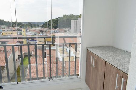 Varanda de apartamento à venda com 2 quartos, 55m² em Vila Tupi, Várzea Paulista