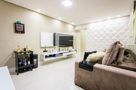 Sala de apartamento para alugar com 3 quartos, 75m² em Vila Helena, Santo André