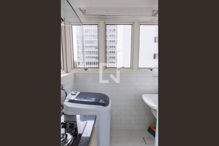 Área de serviço de apartamento para alugar com 1 quarto, 30m² em Moema, São Paulo