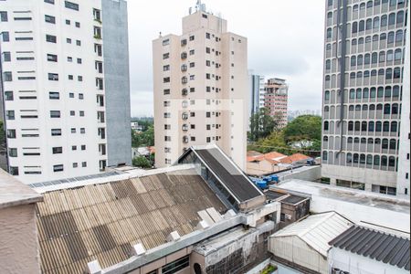 Vista da suíte de apartamento à venda com 1 quarto, 30m² em Moema, São Paulo