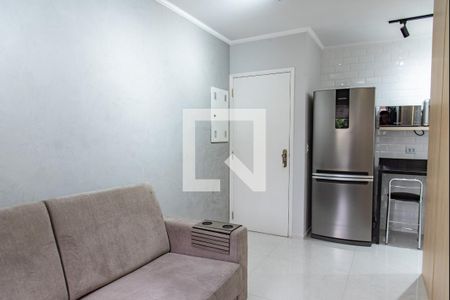 Sala de apartamento para alugar com 1 quarto, 30m² em Moema, São Paulo