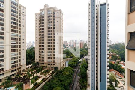 Vista da Suíte de apartamento para alugar com 1 quarto, 40m² em Paraíso do Morumbi, São Paulo