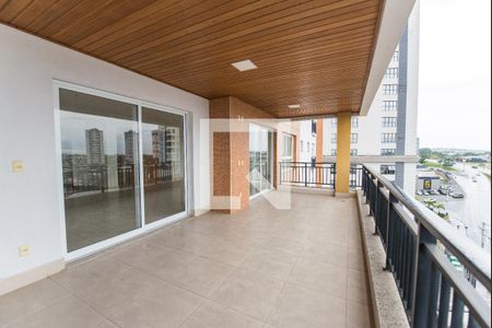 Varanda da Sala de apartamento para alugar com 4 quartos, 225m² em Jardim das Nações, Taubaté