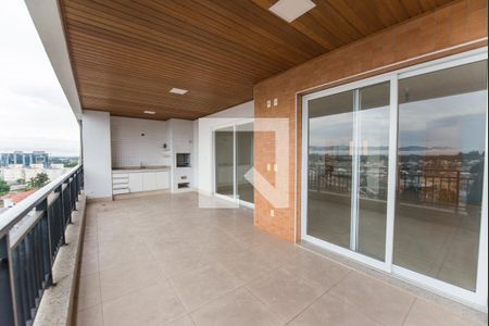Varanda da Sala de apartamento para alugar com 4 quartos, 225m² em Jardim das Nações, Taubaté