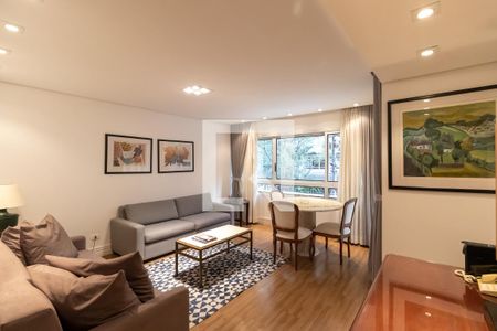 Sala de apartamento para alugar com 1 quarto, 66m² em Jardim Paulista, São Paulo