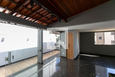 Sala de Estar de apartamento para alugar com 2 quartos, 120m² em Castelo, Belo Horizonte