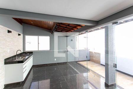 Sala de Estar de apartamento para alugar com 2 quartos, 120m² em Castelo, Belo Horizonte