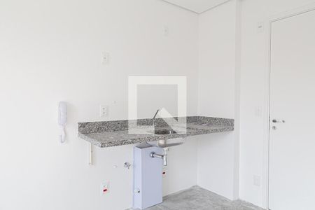 Cozinha de kitnet/studio à venda com 1 quarto, 20m² em Bela Vista, São Paulo