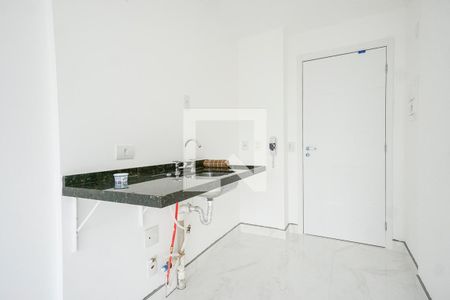 Sala quarto e cozinha de kitnet/studio para alugar com 1 quarto, 24m² em Cidade Mãe do Céu, São Paulo