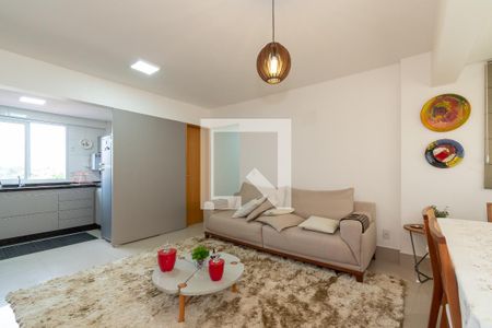 Sala de apartamento para alugar com 3 quartos, 122m² em Jardim América, Goiânia
