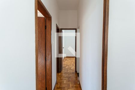 Corredor de apartamento à venda com 3 quartos, 95m² em Sion, Belo Horizonte