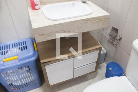 Detalhe do banheiro de kitnet/studio à venda com 1 quarto, 42m² em República, São Paulo