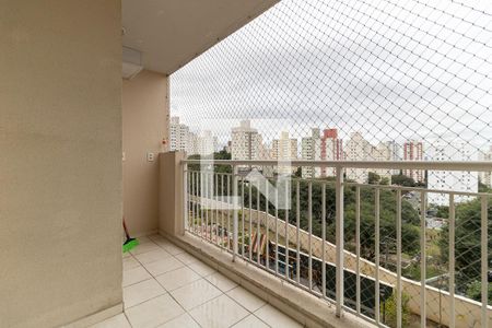 Varanda da Sala de apartamento à venda com 2 quartos, 56m² em Vila Moraes, São Paulo