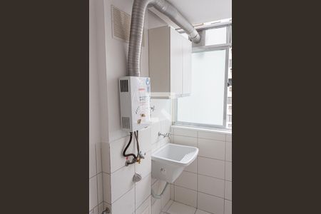Cozinha e Área de Serviço de apartamento à venda com 2 quartos, 49m² em Rio Comprido, Rio de Janeiro