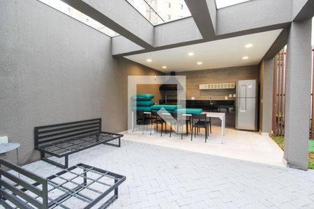 Apartamento à venda com 27m², 1 quarto e sem vaga Apartamento à venda com 27m², 1 quarto e sem vagaÁrea comum - Churrasqueira