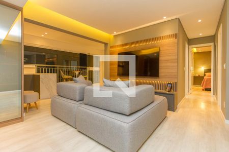 Sala de apartamento à venda com 2 quartos, 80m² em Santo Amaro, São Paulo