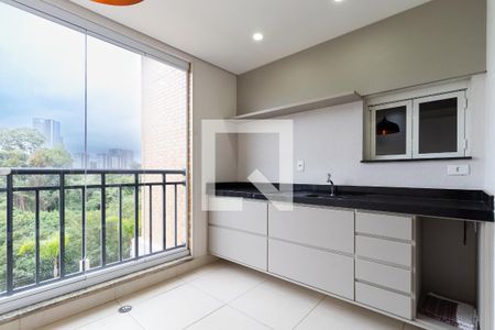 Varanda gourmet de apartamento à venda com 2 quartos, 83m² em Jardim Trevo, Jundiaí
