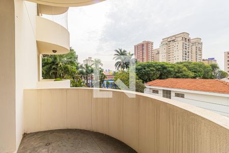 Sacada da Sala de apartamento à venda com 3 quartos, 216m² em Centro, Santo André