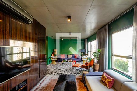 Sala de apartamento à venda com 1 quarto, 77m² em Bela Vista, São Paulo