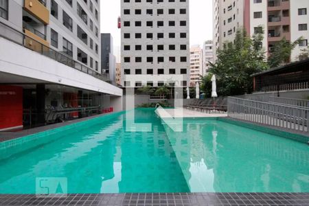 Apartamento à venda com 77m², 1 quarto e 1 vaga Apartamento à venda com 77m², 1 quarto e 1 vagaÁrea comum - Piscina